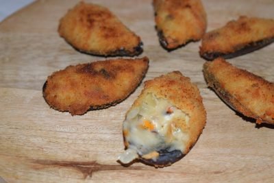 Cómo hacer mejillones tigre (mejillones rellenos muy cremosos)