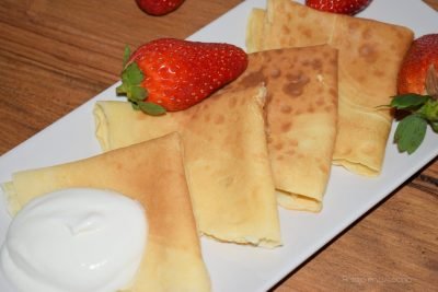 Cómo hacer masa de crepes para 1 persona. Fácil y Rápido con 3 ingredientes