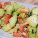 Ensalada de Pepino con Tomate y Aguacate ¡Fácil y saludable!