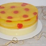 Tarta fría de piña sin horno ¡Volteado de gelatina super refrescante!