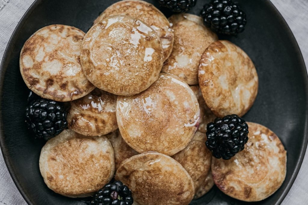 Tortitas de avena y plátano