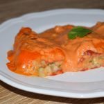 Pimientos de piquillo rellenos de Marisco