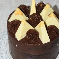 Tarta de chocolate y toblerone