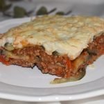 Lasaña de berenjena y carne picada FÁCIL