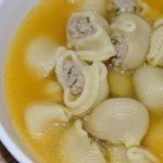Sopa rellena de carne (Sopa de Navidad mallorquina)