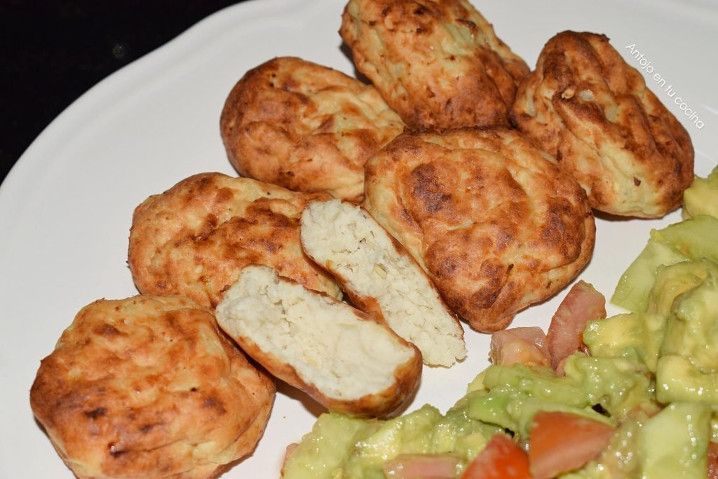 Nuggets de pollo con patata