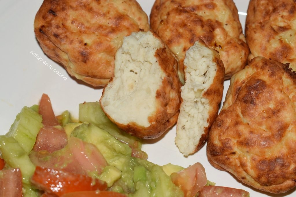 Nuggets de pollo con patata