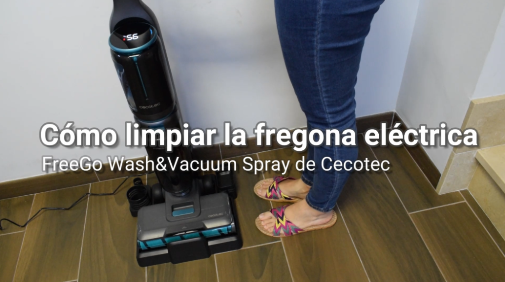 cómo limpiar una fregona eléctrica