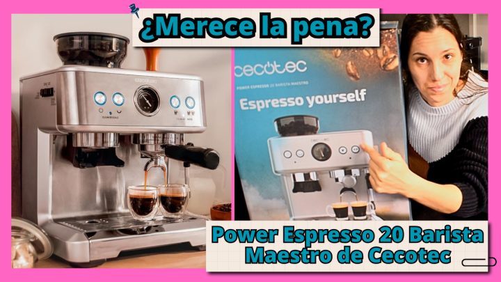 Cafetera Power Espresso 20 Barista Maestro de Cecotec