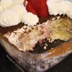 tiramisú de fresa sin cafe