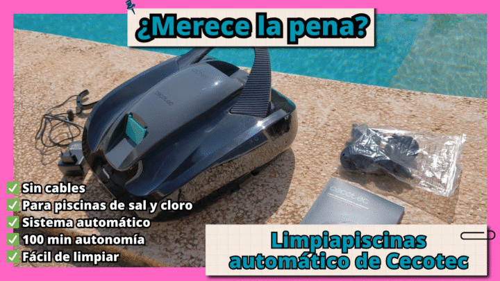 Conga Pooldroid 2000 FloorMaster de Cecotec: el robot limpiafondos automático que hace todo por ti