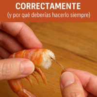 Cómo pelar y limpiar langostinos correctamente (y por qué deberías hacerlo siempre)