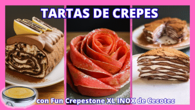 La crepera perfecta para tu cocina: descubre la Fun Crepestone XL Inox de Cecotec