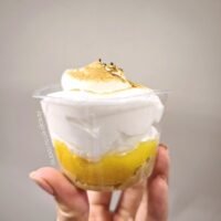 Tarta de limón con merengue en vasitos (Lemon Pie individual SIN HORNO)