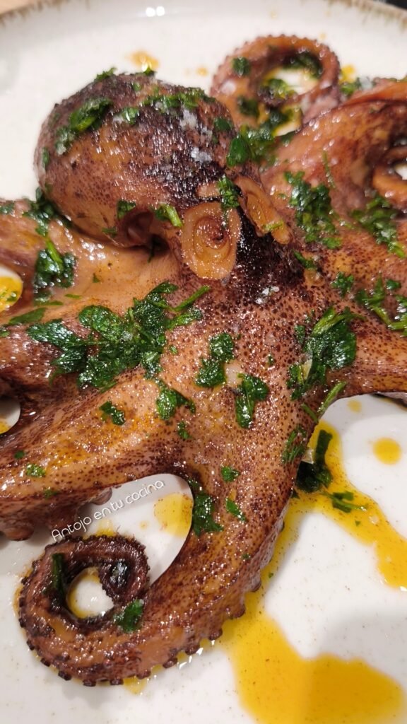 Pulpo en Freidora de Aire: Receta Fácil, Jugosa y con un Toque Ahumado