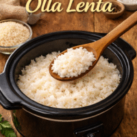 Arroz en olla lenta cómo hacerlo perfecto (tiempos, trucos y errores a evitar)