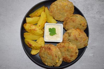 Hamburguesas crujientes de lentejas y zanahoria (receta fácil, saludable y perfecta para niños)