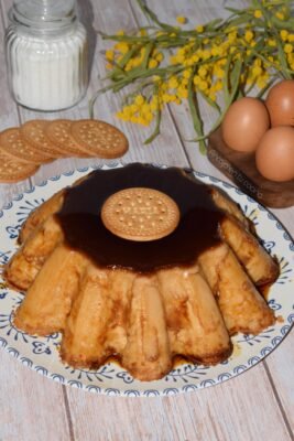 Flan de galletas casero: cremoso, fácil y con sabor a infancia
