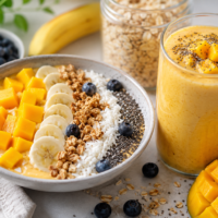 Desayunos energéticos y funcionales: Cómo estructurar bowls y batidos para iniciar el día