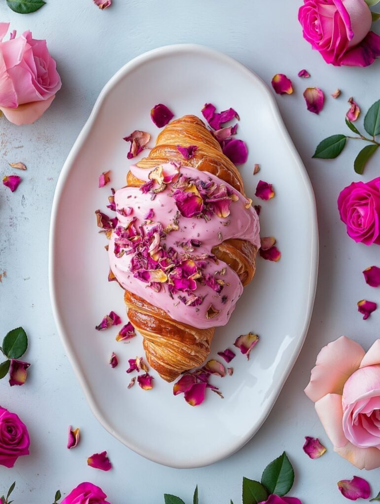 Recetas de deliciosos postres con flores comestibles
