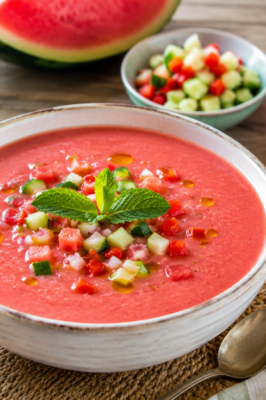 Gazpacho de sandía: la receta más refrescante y ligera del verano