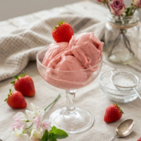 helado de fresa gelatec