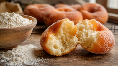 Lograr donas esponjosas usando la harina correcta