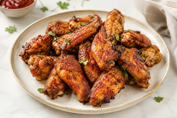 Alitas de pollo al horno: fáciles, doradas y muy crujientes