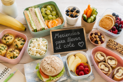 20 meriendas fáciles para llevar al cole en la vuelta al cole