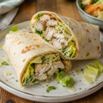 Wrap César de pollo: receta fácil, rápida y deliciosa
