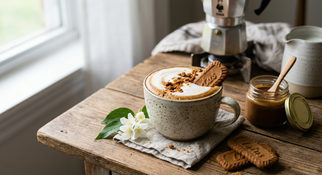 Latte de Biscoff casero: receta fácil y cremosa