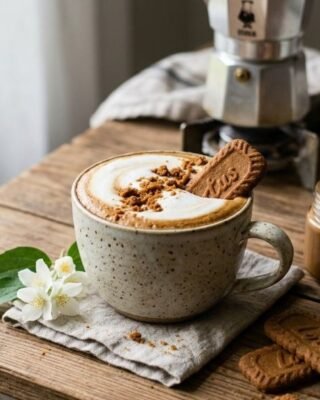 Latte de Lotus Biscoff casero: receta fácil y cremosa