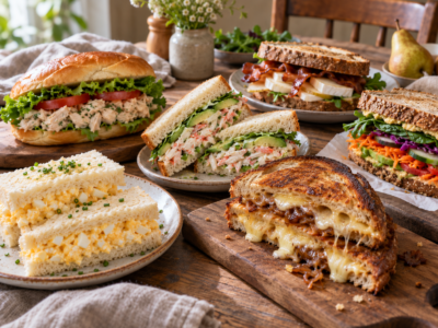 12 recetas de sándwiches fáciles y originales para todos los gustos