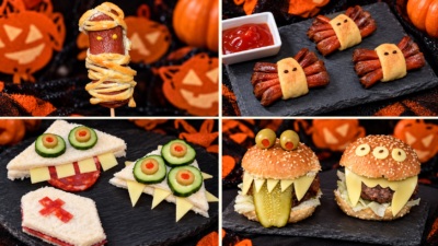 Aperitivos y cenas de Halloween: 5 recetas saladas fáciles